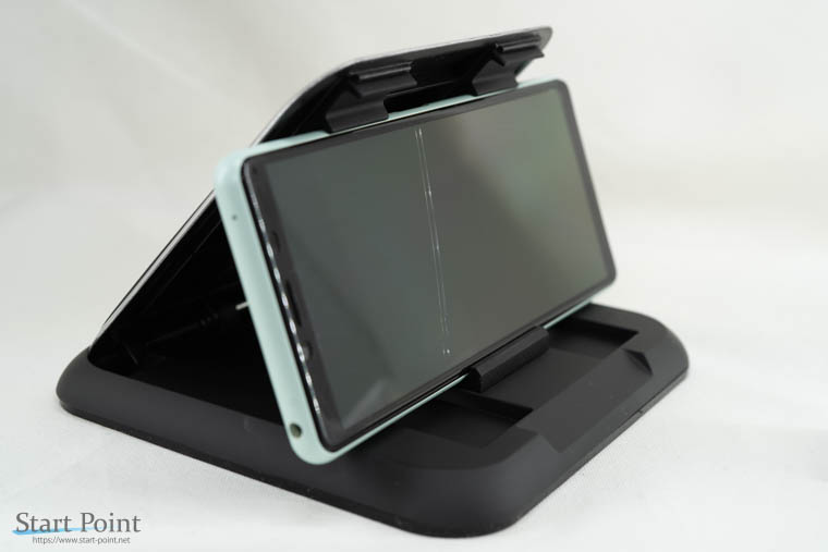 安定感があり開閉がしやすいスマホスタンド