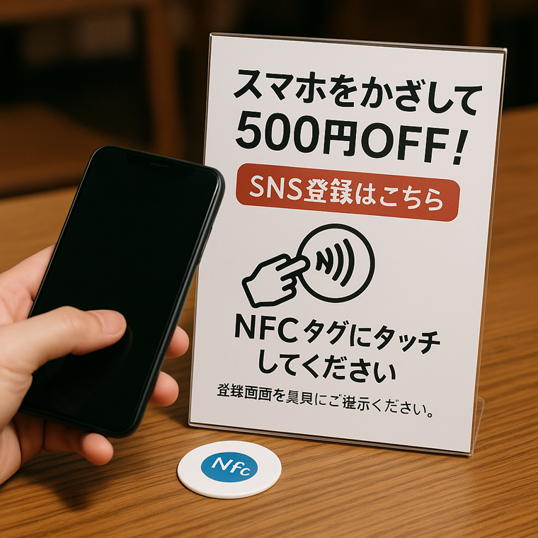 ChatGPTによるNFCタグ活用イメージ画像
