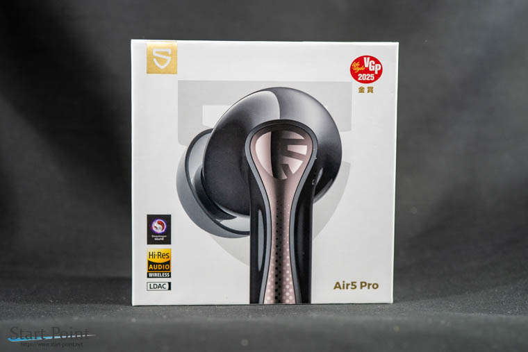 SOUNDPEATS Air5 Pro パッケージ