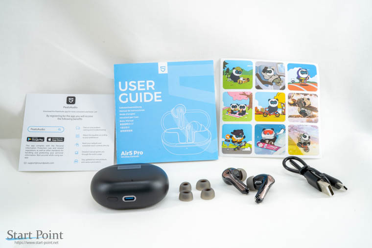 SOUNDPEATS Air5 Pro 同梱物