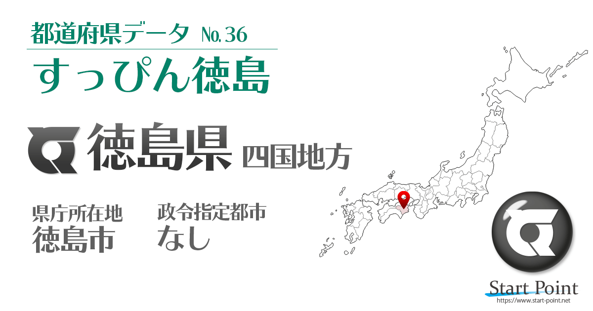 徳島県のランキング 都道府県統計データ Start Point